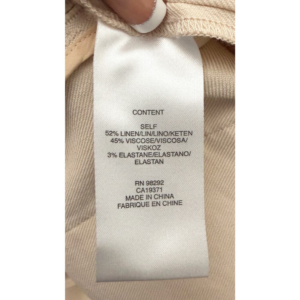 Tibi Beige One-Shoulder Wide-Leg Jumpsuit - Picture 9 of 11